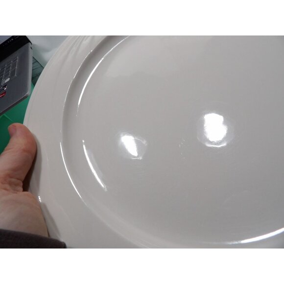 Syracuse China White Dinner Plate 10.5" Classic Design Durable - Picture 2 of 7